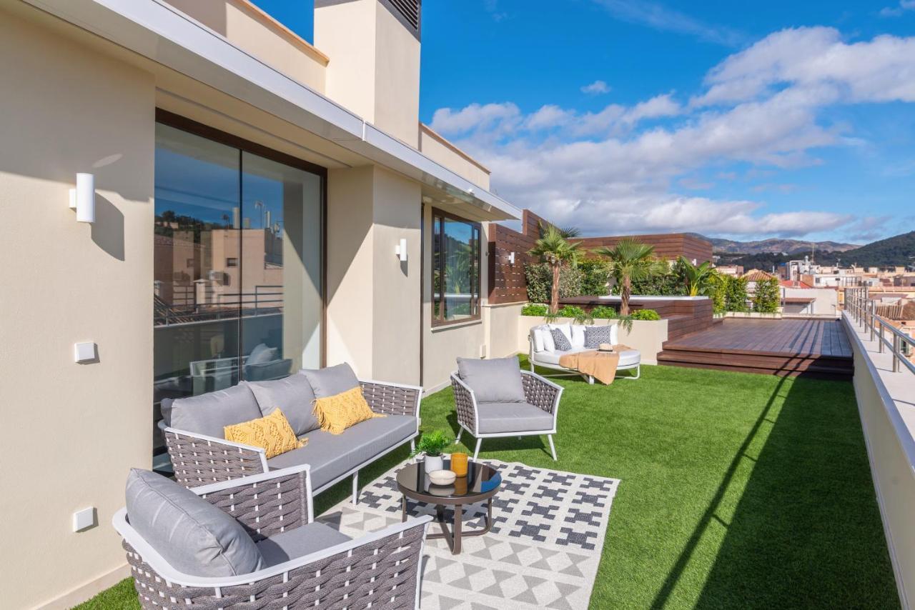 Exclusive Penthouse & Terrace By Ele Apartments Málaga Kültér fotó